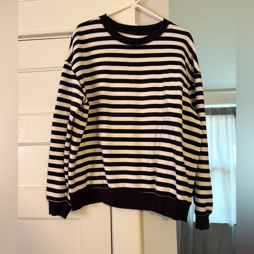 Black and White Striped Men's Sweater from Target (Great for men or women!)